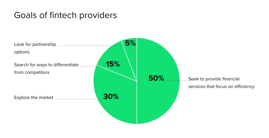 Goal of fintech providers in the Middle East by HES FinTech