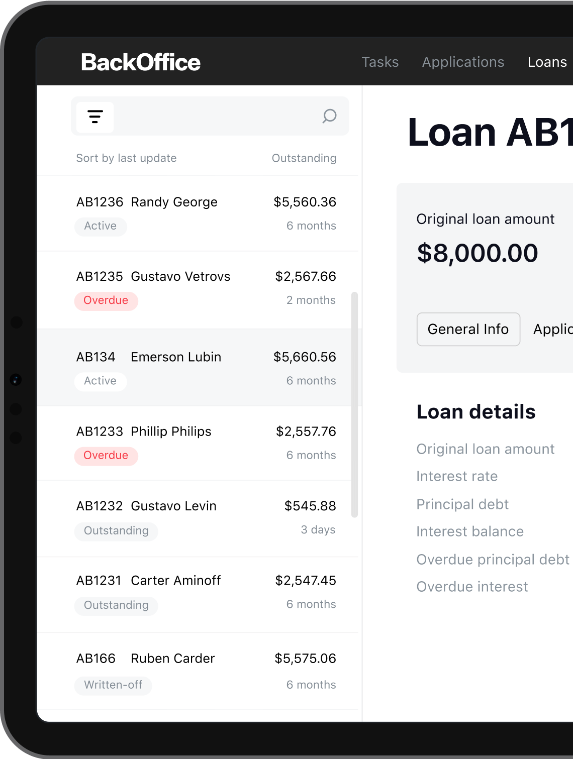 hes fintech loan system