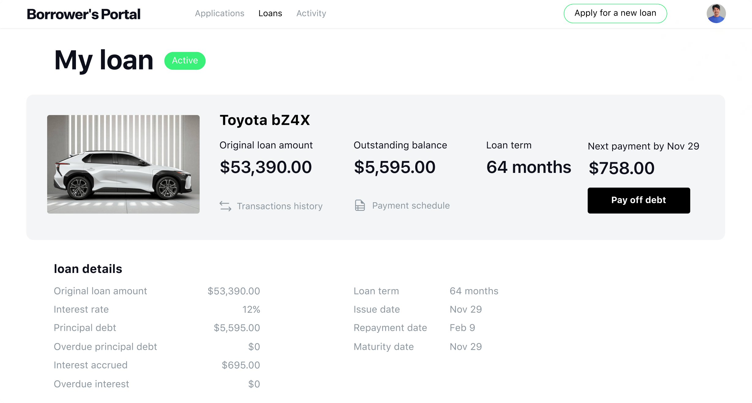 auto loan app that can be downloaded on my computer