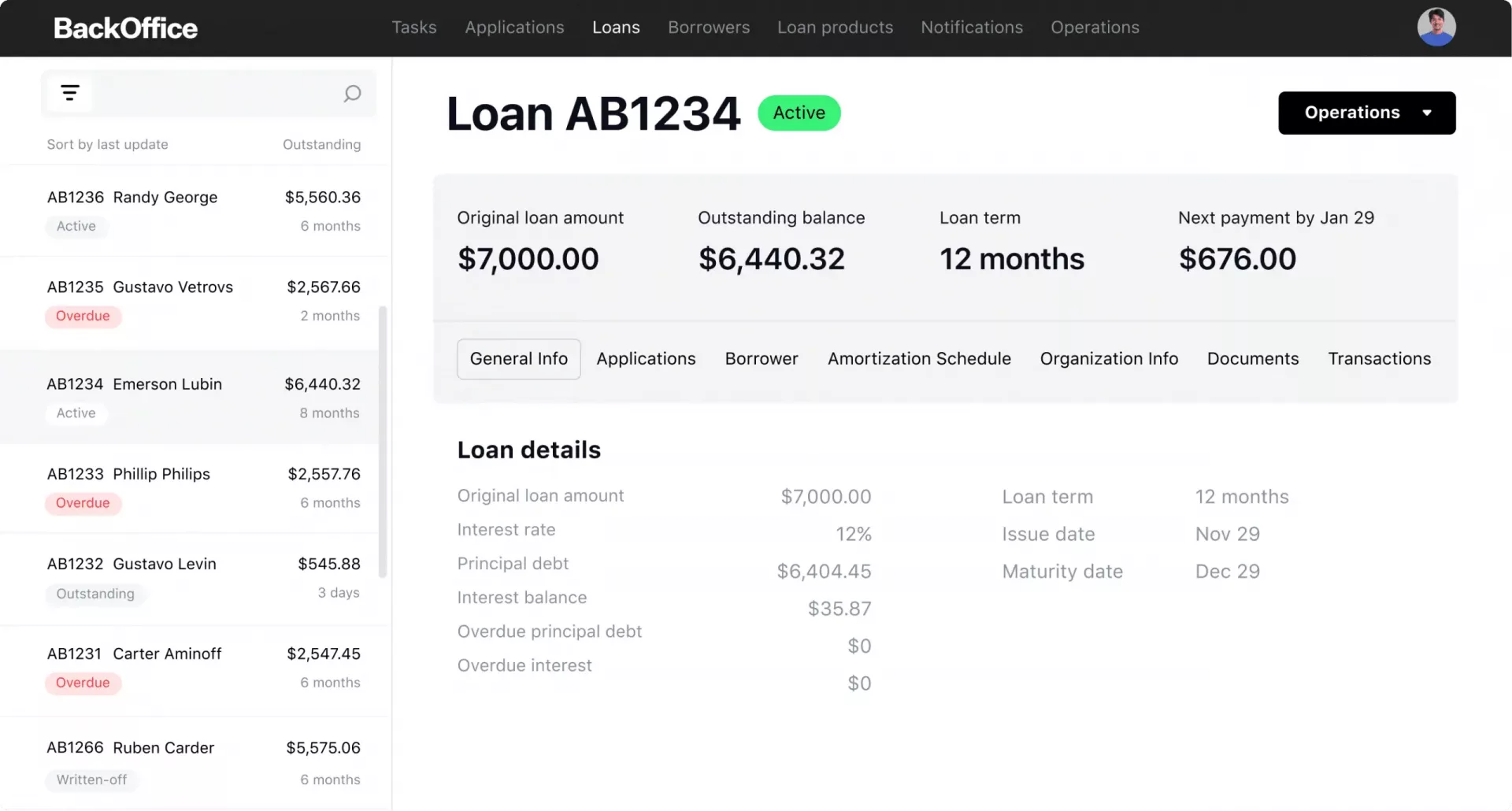 loan automation system by hes