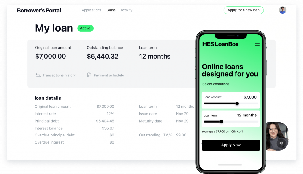 LoanBox Borrower's Portal