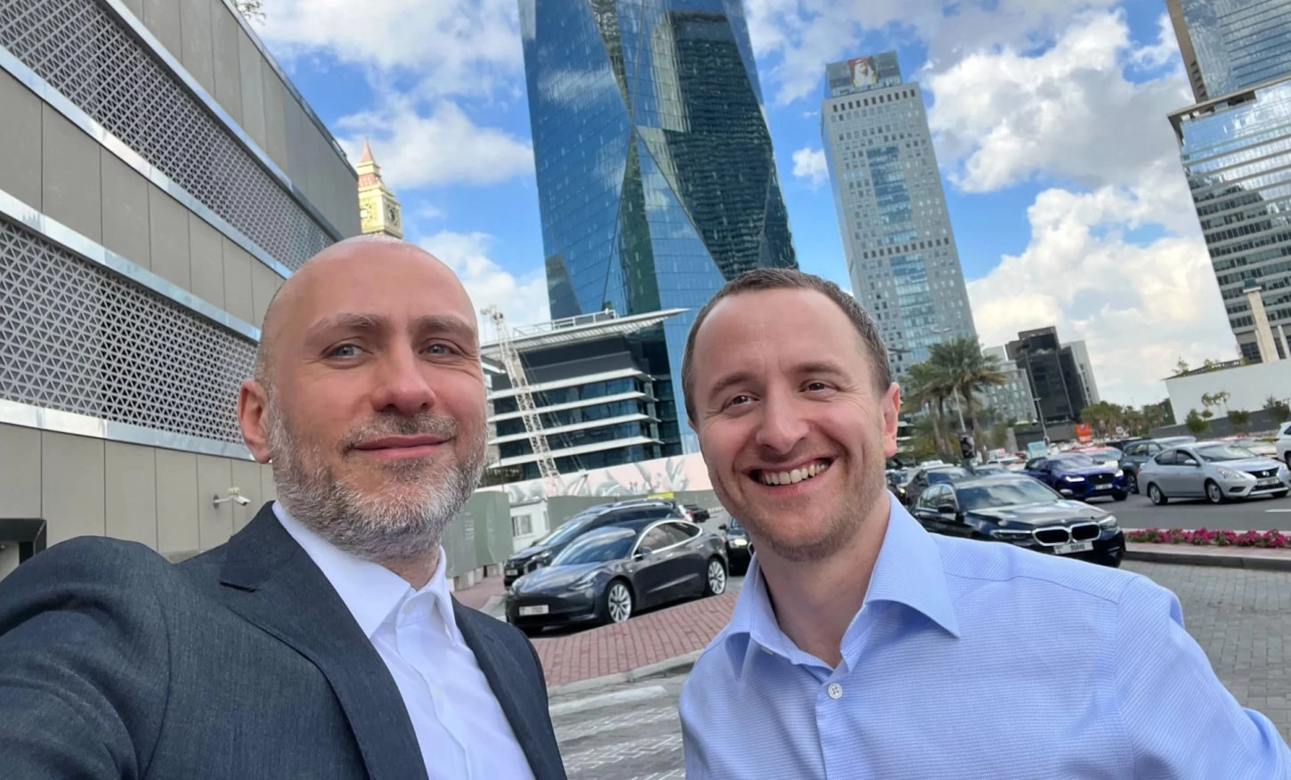 Dmitry Dolgorukov and Ivan Kovalenko Co-Founders of HES FinTech