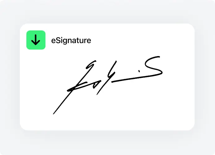 eSignature Integration