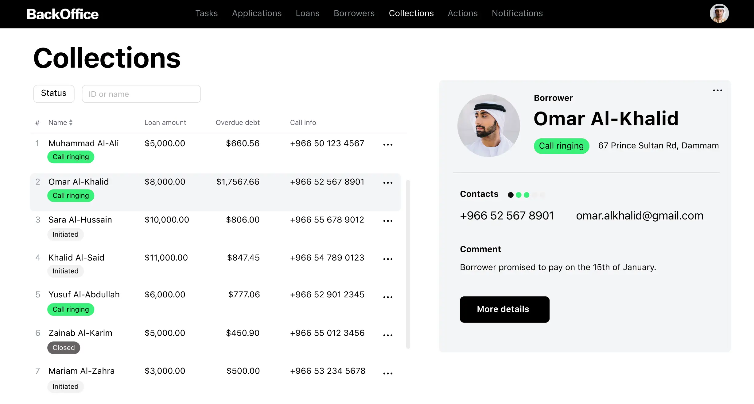 Debt Collection in Islamic Finance System