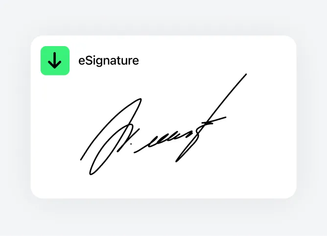 digital signature in factoring software