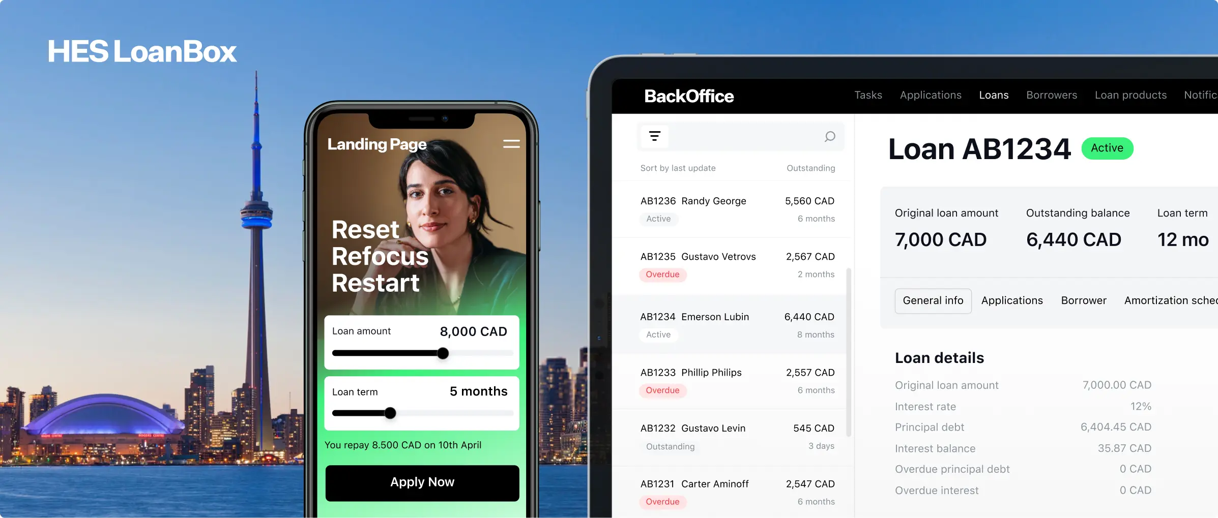 Loan Management System in Canada