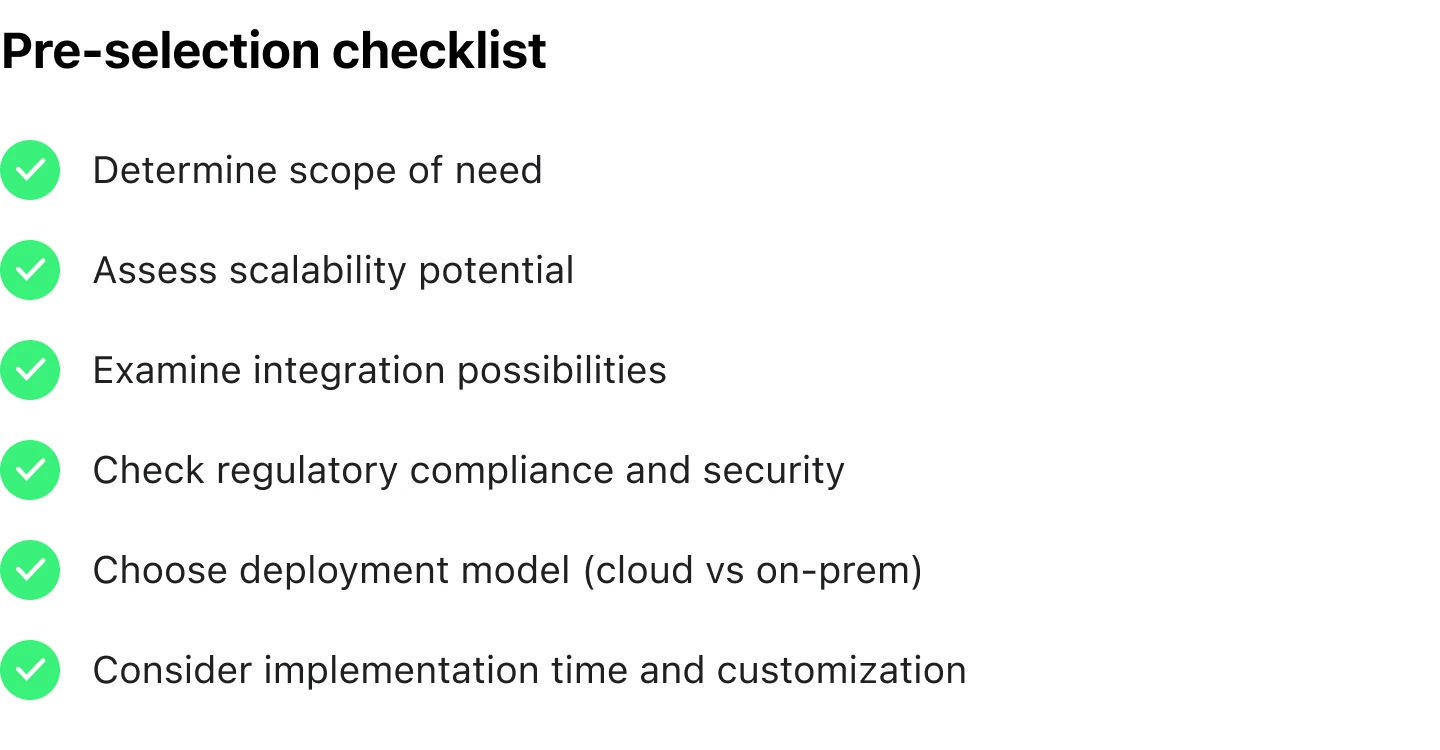 Best Loan Origination Software Checklist