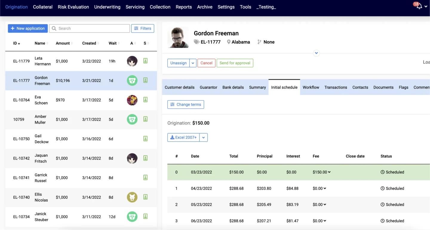 TurnKey Lender Loan Origination System