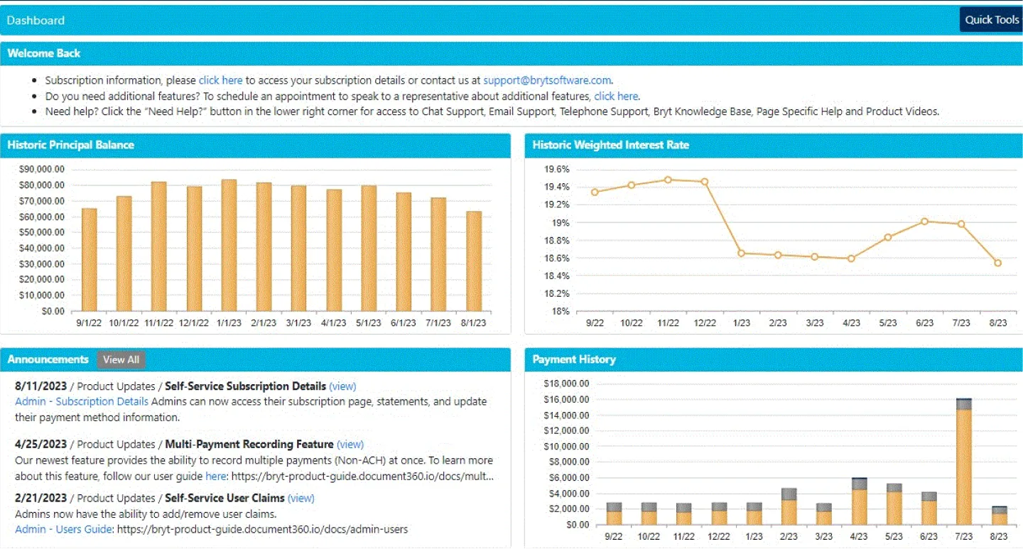 Bryt Able Loan Servicing Software
