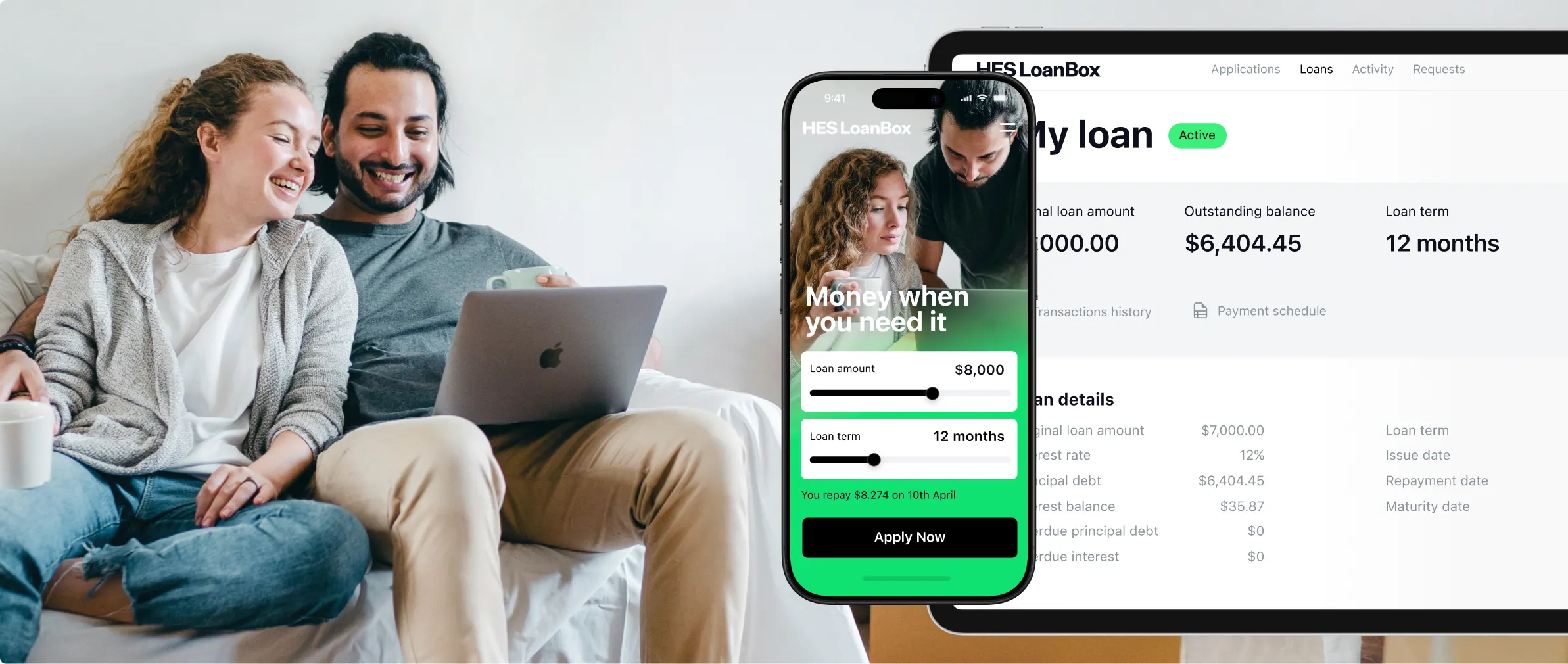 microfinance software by hes fintech