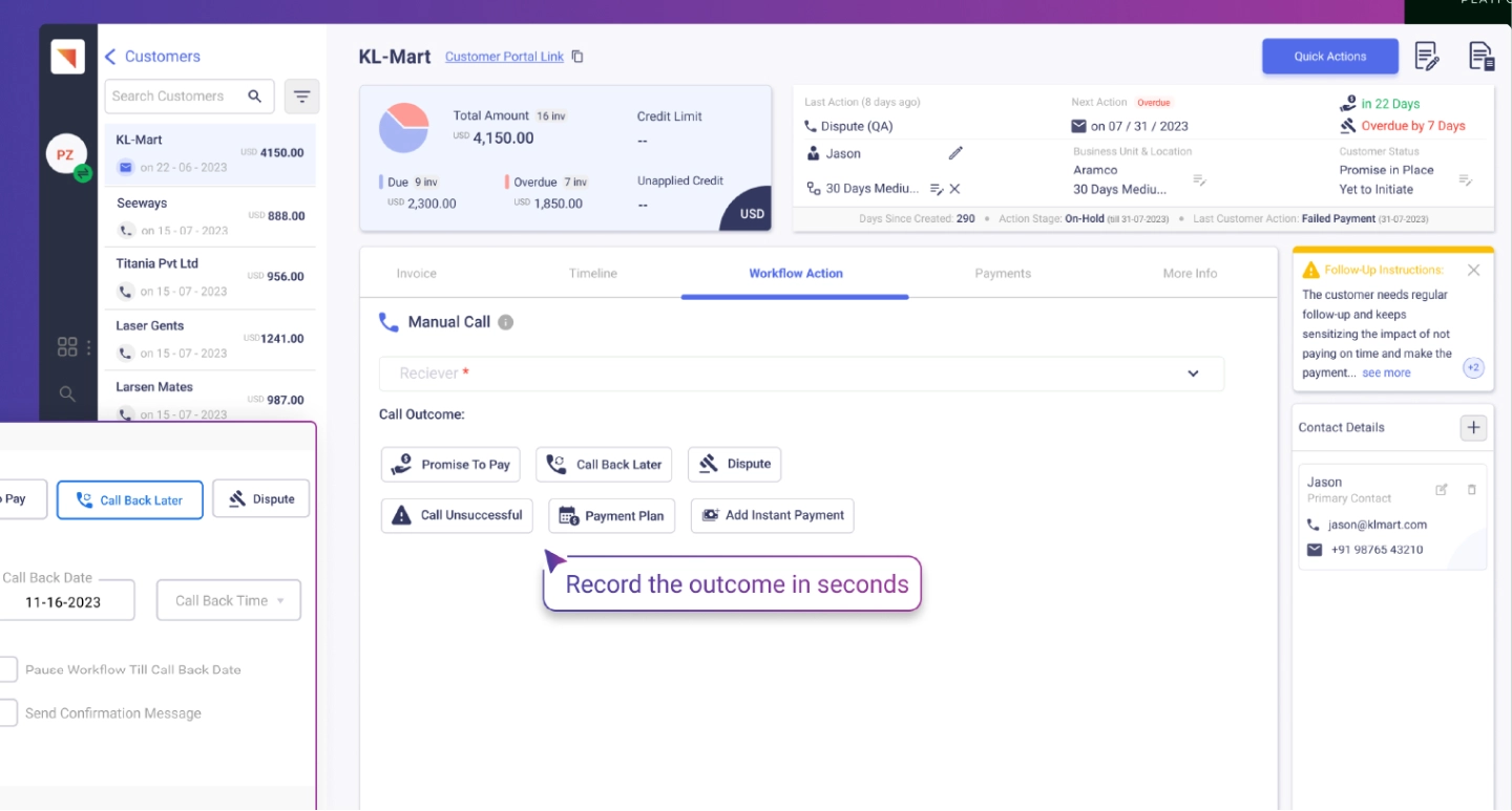 Maxyfi debt collection software