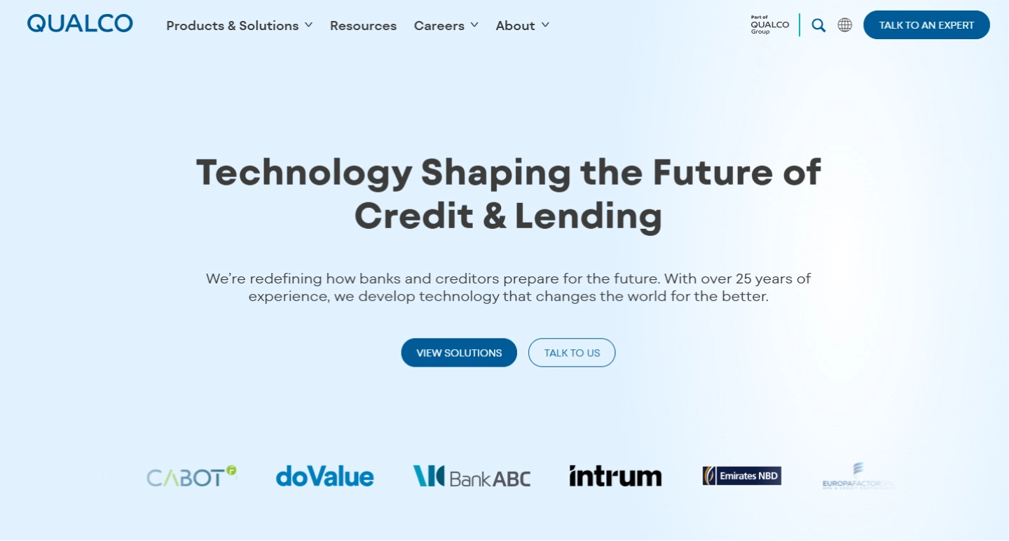 QUALCO lending software