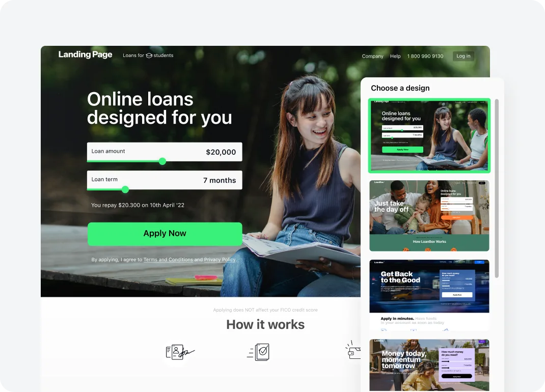 Enterprise lending platform with white-label borrower portals