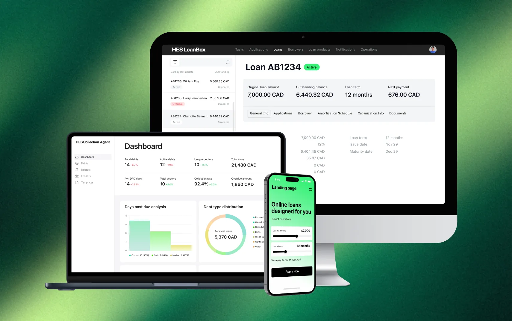 Start Canadian lending in 3 months with HES LoanBox