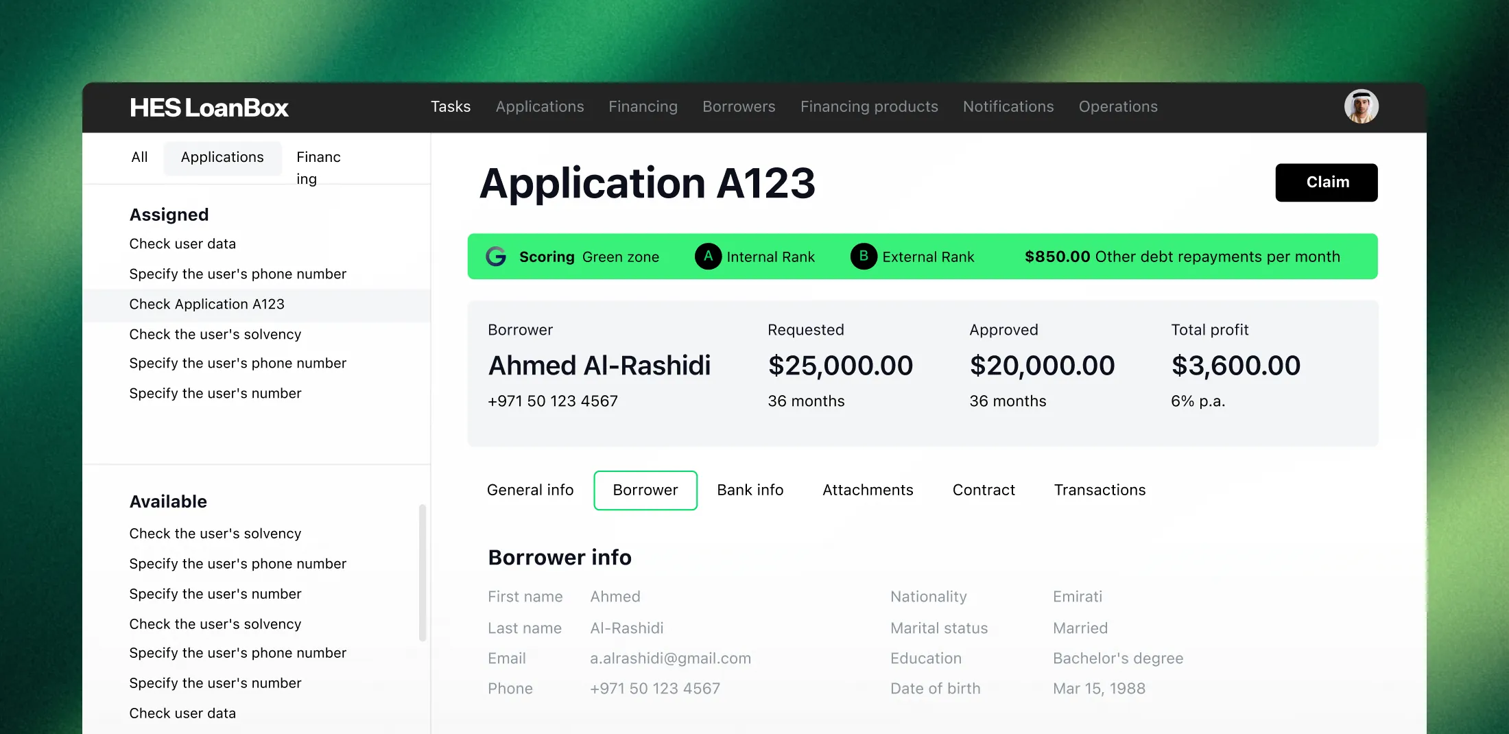 task management for islamic finance teams